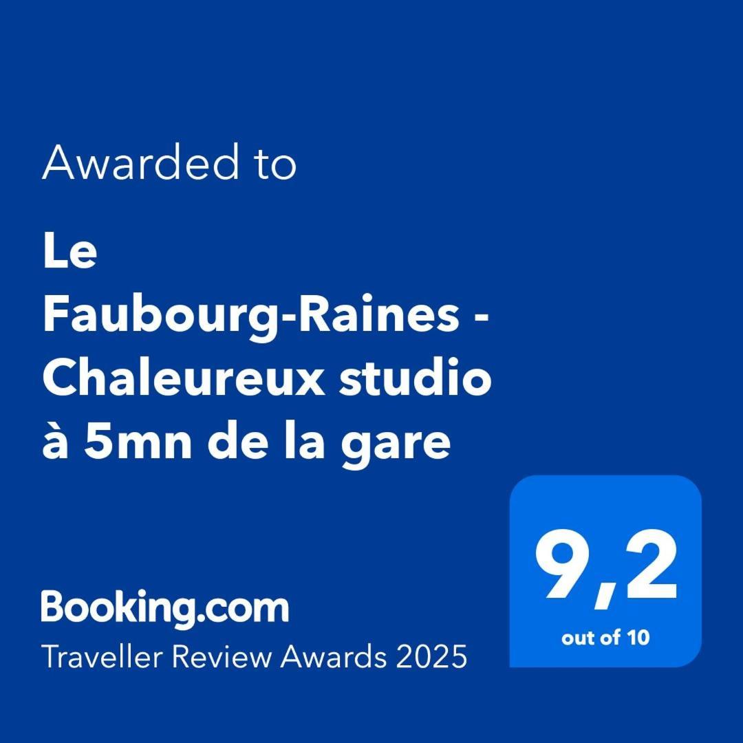 Le Faubourg-Raines - Chaleureux Studio A 5Mn De La Gare Dijon Exteriér fotografie